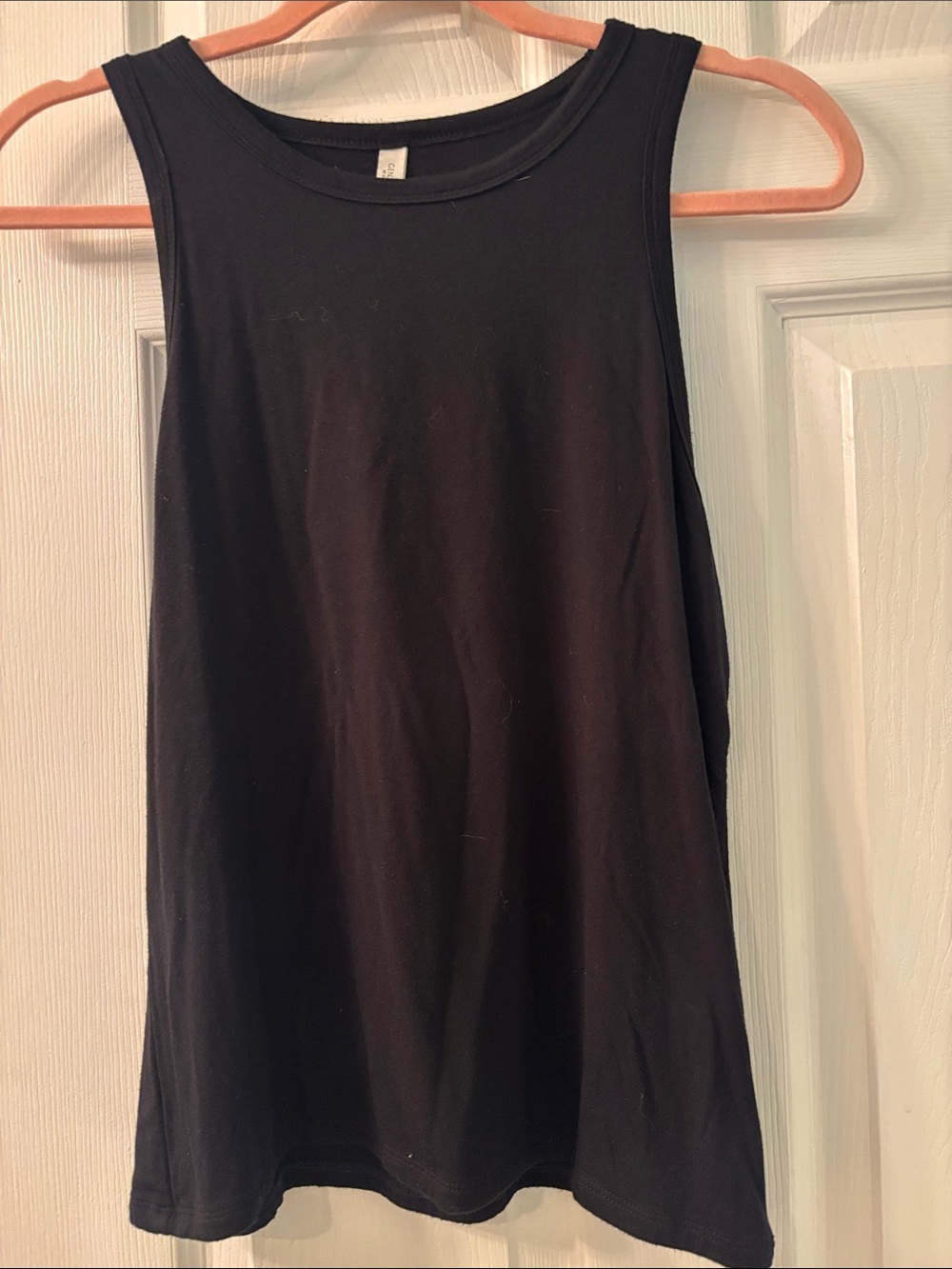 Gentle Fawn Women's Black Sleeveless Tank Top Sz L